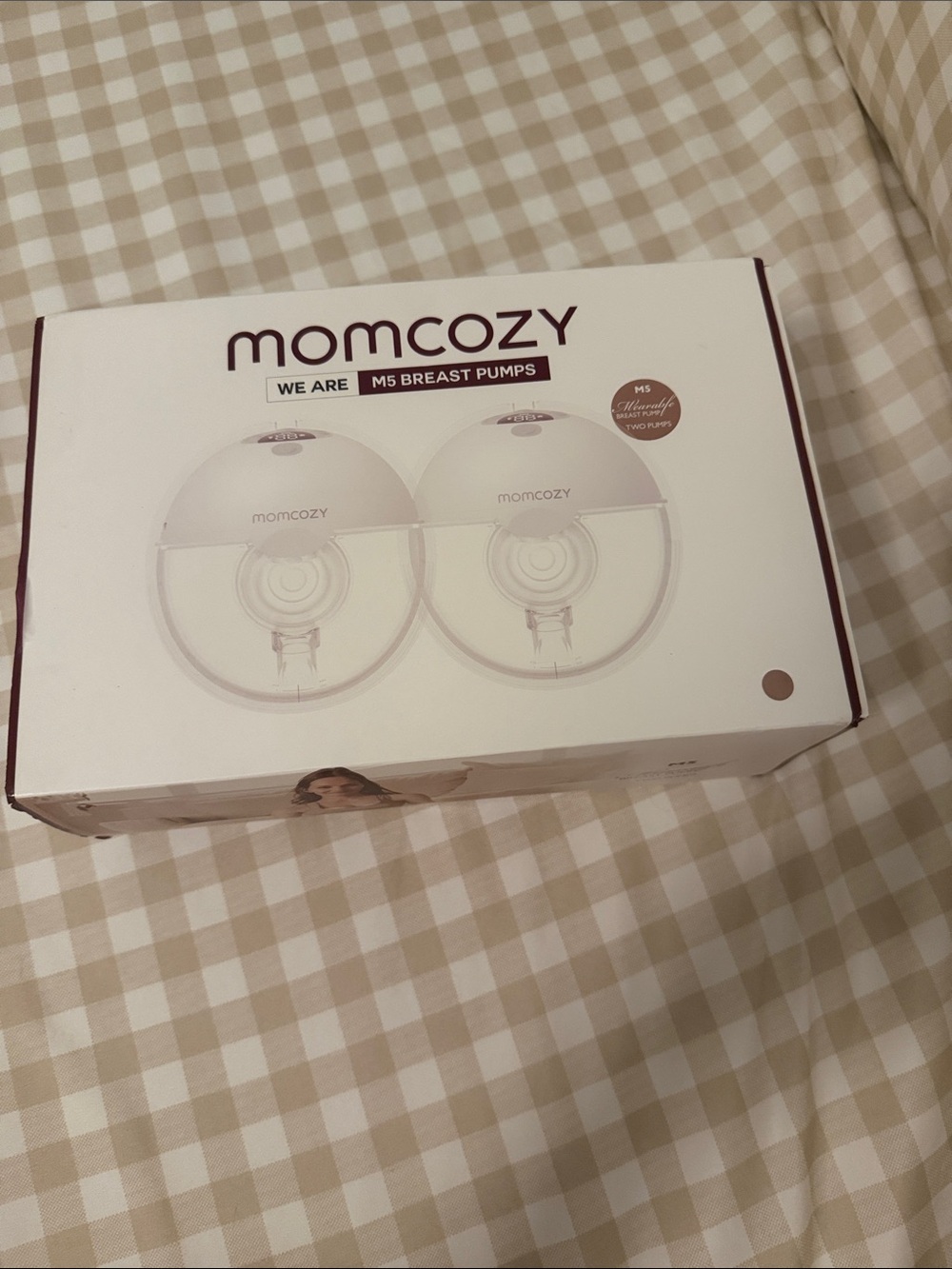momcozy M5 Breast Pumps - White-M5